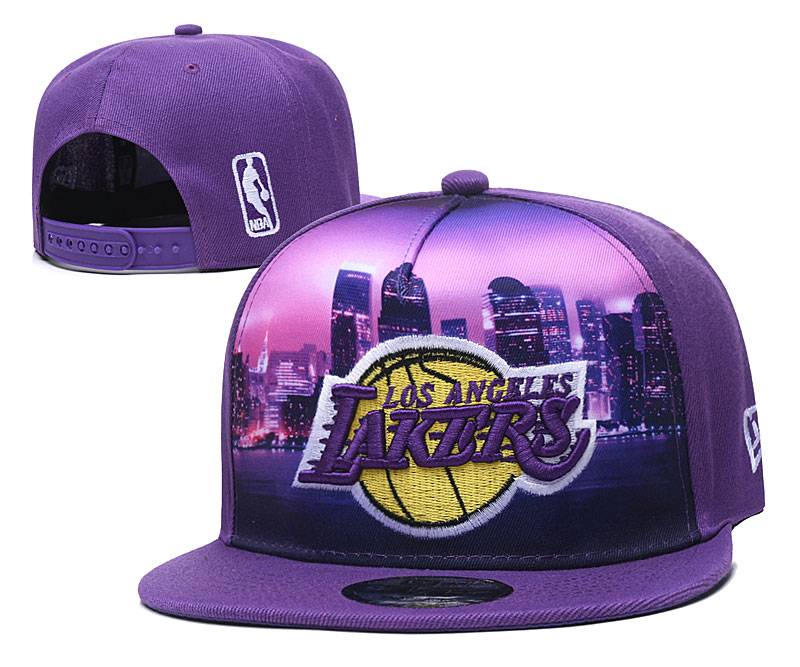 Los Angeles Lakers Stitched Snapback Hats 043